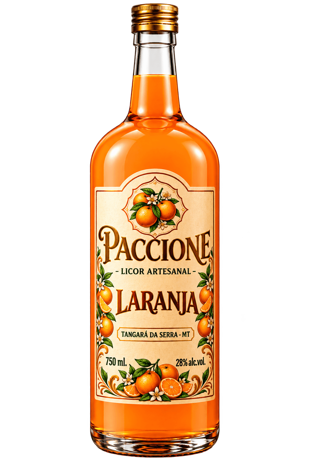 Licor de laranja Bahia