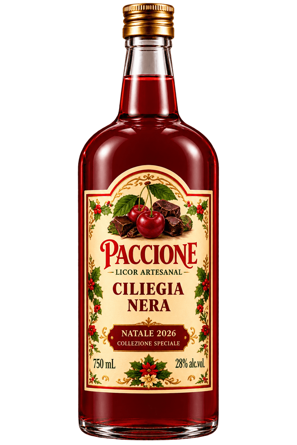Licor de Cereja com Chocolate